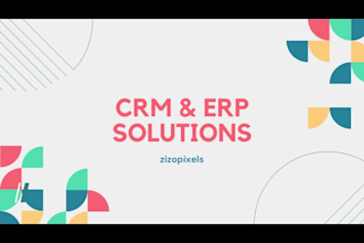 build CRM and erp software solutions