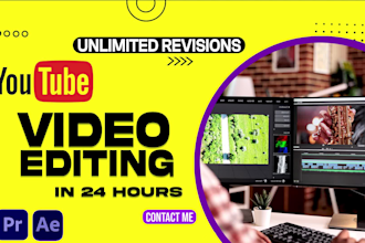 do professional video editing in 24hrs