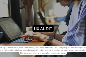 do UX audit, user research for your website, app