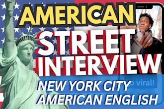 be your ugc male spokesperson in nyc new york city american english