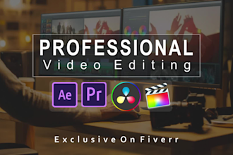do professional youtube video editing