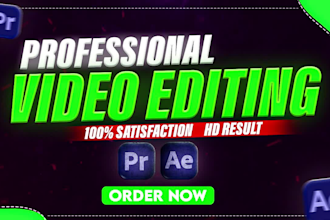 do professional video editing and post production in 24 hrs