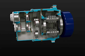 do 3d industrial engineering, 3d mechanical assembly in exploded view