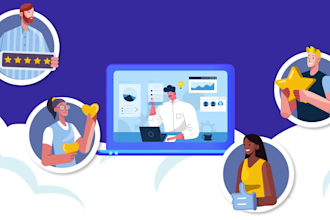 create 2d animated explainer video with character animation