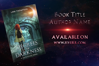 make stunning and epic cinematic book trailer video