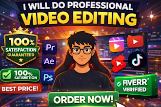 professional youtube video editing