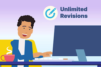 create a 2d animated explainer video