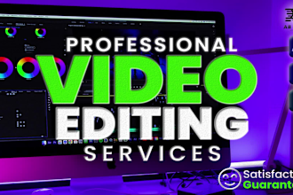 do professional video editing services for social media