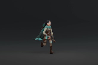 create 3d character animations for games in blender and maya