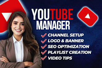 create and manage youtube, tiktok rumble automation channel with faceless videos