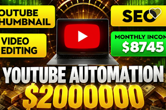 setup youtube automation channel and top 10 faceless cashcow videos editing