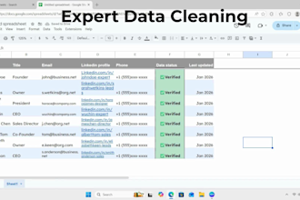 clean, deduplicate and organize your CRM database