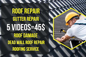 do roof repair video gutter repair dead wall roof damage video ad