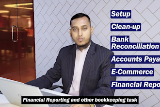 do monthly bookkeeping for small business in quickbooks, zoho books, xero