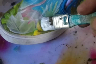 paint graffiti character art on canvas or any media and send to you