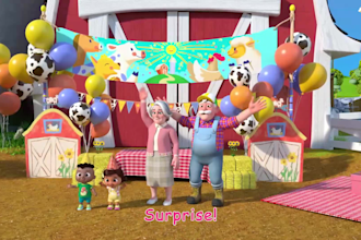 custom 3d animated cartoon birthday greeting for kids video with a custom name