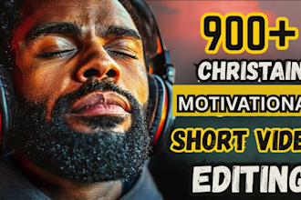 do christian motivational short videos, bible reels for youtube, instagram reels