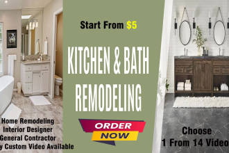 the best kitchen and bathroom remodeling ads video for promoting your business