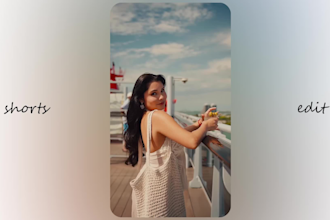 do video editing for youtube shorts, insta and tiktok reels