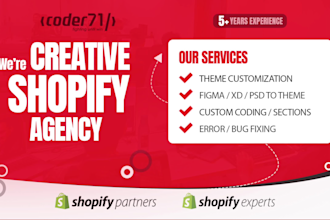 be your shopify expert to fix and customize store design