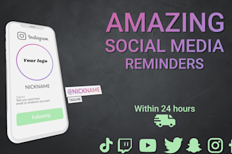 create animated subscribe, follow buttons for your accounts