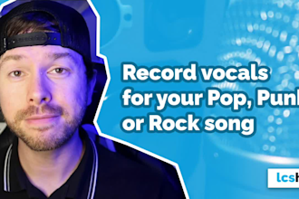 record vocals for your pop, punk or rock song