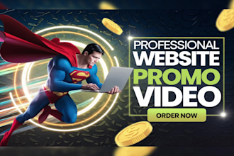 create engaging promo video for apps and websites