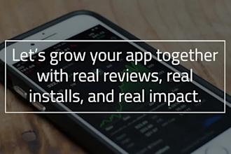provide mobile app rating, review services, app promotion