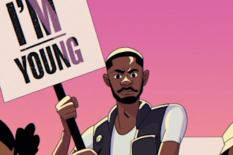 2d music video, cartoon animation, 2d animation video, animated music short film