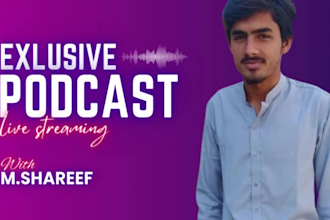 do podcast video editing, zoom video, interviews and webinars