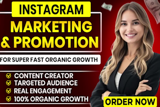 do instagram marketing and promotion for super fast organic growth
