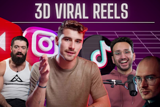 create viral 3d instagram reels shorts tiktok