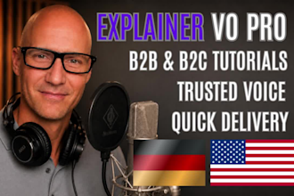 be the voice for your explainer videos