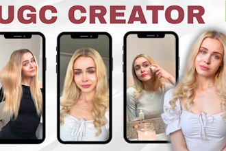 create high converting ugc beauty videos as a german model