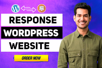 do wordpress website design or redesign landing page or store with elementor pro