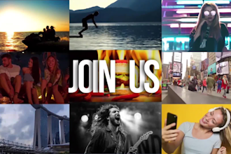 create promotional marketing video or short commercial video ad