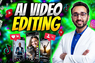 create and edit viral tiktok ai ads, videos, youtube shorts, instagram reels
