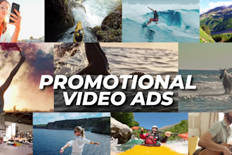create promotional video or brand commercial short video ads for marketing