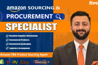 be your amazon product sourcing agent, amazon fba product sourcing from china