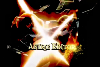 make epic anime music video for you