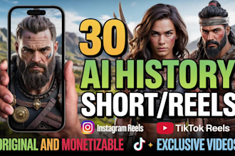 do viral faceless ai history youtube shorts videos,ai reels,ai health videos