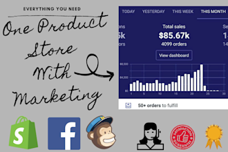 setup shopify dropshipping store and manage shopify store