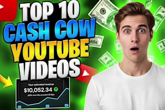create faceless cash cow videos or faceless youtube video editor