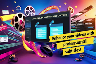 add subtitles and captions to your english or serbian video