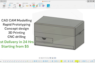do professional 3d modeling for 3d printing and cnc