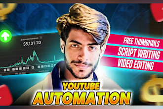create top 10 faceless cash cow videos and create youtube automation channel