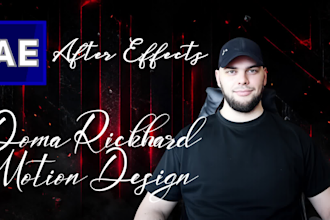 specialize in after effects and can create exactly what you need