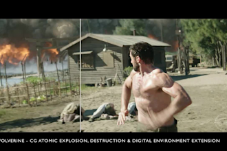 do vfx fire effects, vfx compositing, visual effects , explosion for your  video