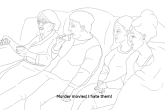 2d line art animation, 2d traditional frame by frame animation, hand drawn video
