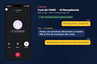 create an ai voice agent or ai voice caller using vapi or retell ai